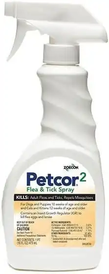 Zoecon Petcor 2 Flea & Tick Spray