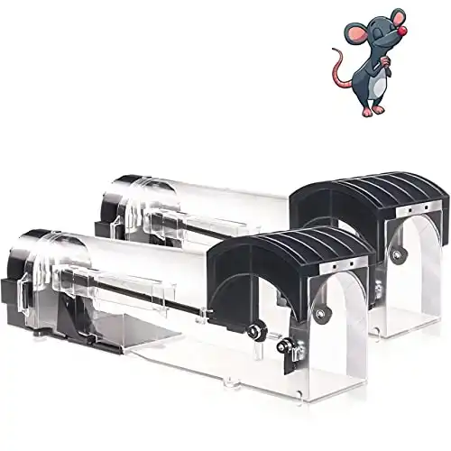 Enlarged No Kill Rat Trap